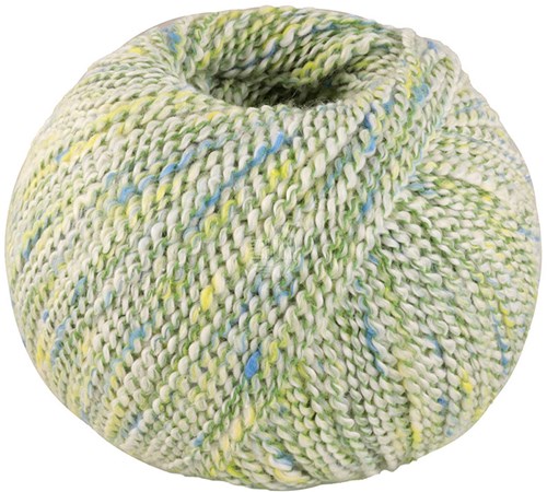 Lana Grossa Maglia 007 Raw white/apple green/citrus yellow/turquoise