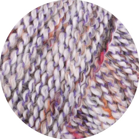 Lana Grossa Maglia 012 White/Purple/Pink/Anthracite/Orange-2