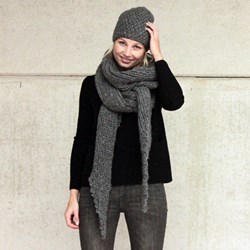 Knitting pattern Malou scarf