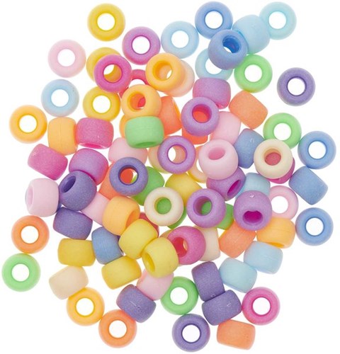 Rico Ponii Beads color beads - Matt Rainbow-2