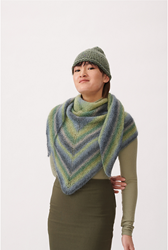 Knitting Pattern Essentials Super Kid Mohair Loves Silk Print Shawl