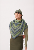 Essentials Super Kid Mohair Loves Silk Print Shawl Knitting Kit 1