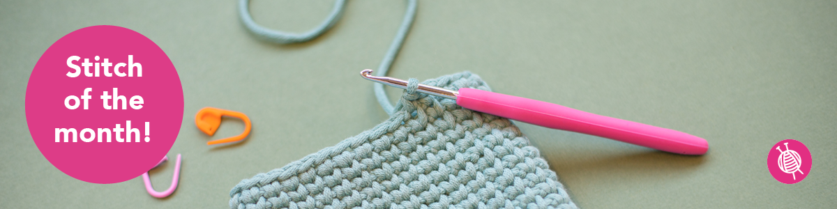 Stitch of the Month – Crochet Knit Stitch