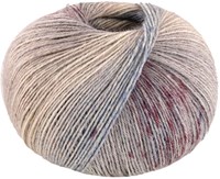 Lana Grossa Meilenweit 100 Alpaca Print 2205 Pigeon/grey blue/grey beige/light/mist grey/plum