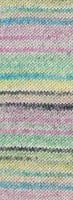 Lana Grossa Meilenweit 100 Cotone Vegano Mango 4451 Lilac/Green/Anthracite/Lemon/Turquoise/Pink/Pink-3