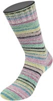 Lana Grossa Meilenweit 100 Cotone Vegano Mango 4451 Lilac/Green/Anthracite/Lemon/Turquoise/Pink/Pink-2