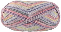 Lana Grossa Meilenweit 100 Cotone Vegano Mango 4454 Silver grey/light yellow/purple/pink/clove/moss green/light blue
