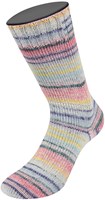 Lana Grossa Meilenweit 100 Cotone Vegano Mango 4454 Silver grey/light yellow/purple/pink/clove/moss green/light blue-2