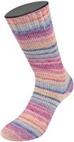 Lana Grossa Meilenweit 100 Cotone Vegano Mango 4457 Light red/nature/fuchsia/yellow/pale green/light blue/blue-2