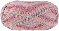 Lana Grossa Meilenweit 100 Cotone Vegano Mango 4458 Pink/saffron yellow/fuchsia/salmon/beige/green-grey/powder pink