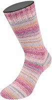 Lana Grossa Meilenweit 100 Cotone Vegano Mango 4458 Pink/saffron yellow/fuchsia/salmon/beige/green-grey/powder pink-2