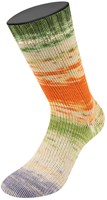 Lana Grossa Meilenweit 100 Dusk 6210 Orange/yellow/yellow green/purple/mint turquoise/pink/Cream-2