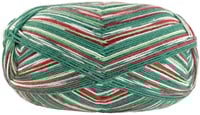 Lana Grossa Meilenweit 100 Merino Christmas 6791 Light red/red/dark/light green/white/turquoise