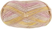 Lana Grossa Meilenweit 100 Merino Extrafine Luna 4111 Beige/Camel/Pink/Yellow