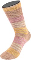 Lana Grossa Meilenweit 100 Merino Extrafine Luna 4111 Beige/Camel/Pink/Yellow-2