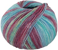 Lana Grossa Meilenweit 100 Seta Piano 3615 Berry/Turquoise/Mint/Light Red/Yellow/Cream