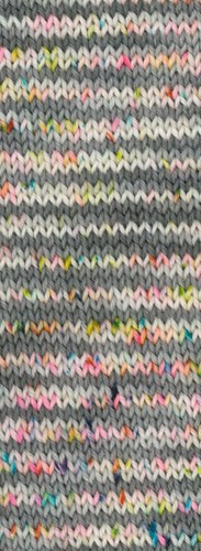 Lana Grossa Meilenweit 100 Spots 7043 Light/Mouse Grey/Ecru/Pink/Turquoise/Pink/Yellow-2