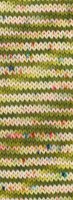 Lana Grossa Meilenweit 100 Spots 7046 Moss/pale green/ecru/turquoise/dark grey/pink/rose-2