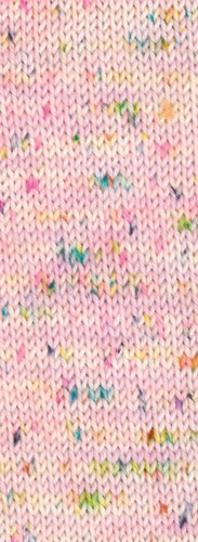 Lana Grossa Meilenweit 100 Spots 7047 pink/pastel pink/cream/turquoise/pink/orange/yellow/green-2