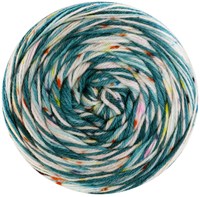 Lana Grossa Meilenweit 100 Spots 7041 Light/Dark Petrol/White/Pink/Yellow/Violet
