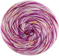 Lana Grossa Meilenweit 100 Spots 7042 Purple/Orchid/Ecru/Turquoise/Petrol/Yellow