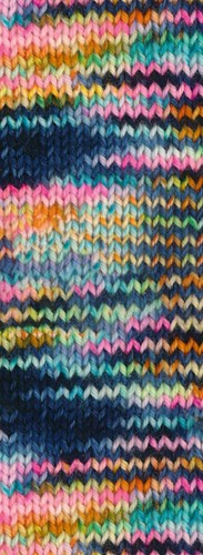 Lana Grossa Meilenweit 100 Spray 5104 Midnight Blue/Pink/Yellow/Light Blue/Turquoise/Orange-3