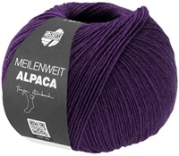 Lana Grossa Meilenweit 100 Alpaca 2021 Dark Violet