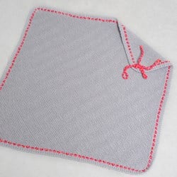 Knitting pattern Merino Aran baby blanket