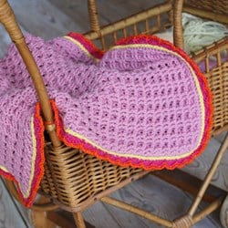 Crochet Pattern Merino Extra Fine Baby Blanket
