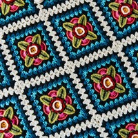 Mexican Diamonds Blanket Crochet Kit - Including Digital Pattern-3