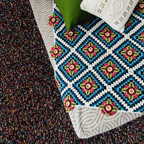 Mexican Diamonds Blanket Crochet Kit - Including Digital Pattern-2