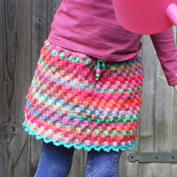 Crochet pattern Mille Colori girl s skirt Free Crochet Patterns