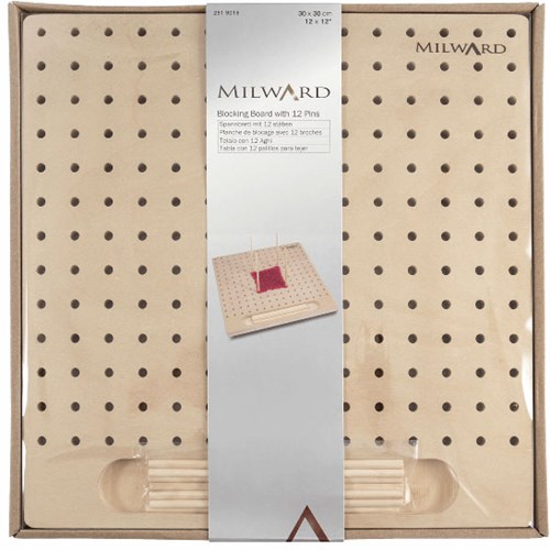 Milward Blocking Board with 12 Pins-2