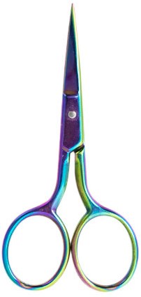 Star dust Rainbow Embroidery Scissors - Twice Sheared Sheep