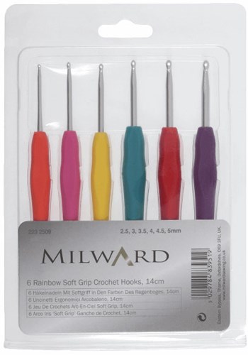 Milward Soft Grip Haaknaaldenset 2,50 - 5,00mm-2
