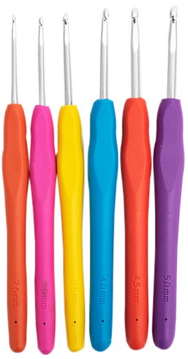 Crochet Hooks with Soft Grip, Crochet Hooks