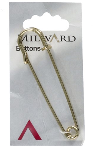 Milward Kilt Pin Gold 76mm