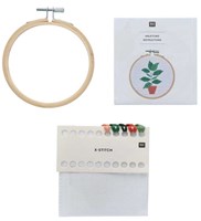 Rico Mini Kit Plant Embroidery Kit-2