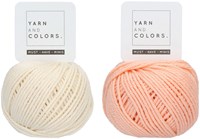 Yarn and Colors Mini Malistic WOW! Wall Hanging Kit 042 Cream / Peach-2