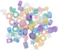 Rico Ponii Beads color beads - Mix Shapes Pastel-2