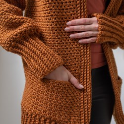 Crochet Pattern Yarn and Colors Morning Glory Cardigan