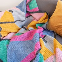 Haakpatroon Yarn and Colors Mosaic Window Blanket