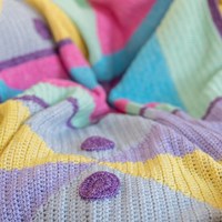 Yarn and Colors Mosaic Window Blanket Crochet Kit 054-2