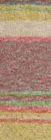 Lana Grossa Mosaico 011 Forest green/turquoise/grey-blue/light red/mustard/nature/grey-2