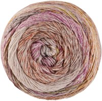 Lana Grossa Mosaico 012 Fuchsia/nature/taupe/camel/berry/greyish brown/grey/mustard/salmon