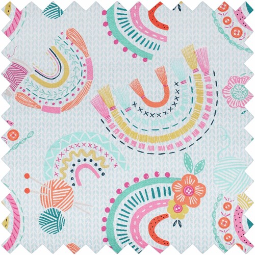 Knitting Bag Rainbow-2