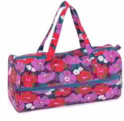 Knitting Bag Flowers