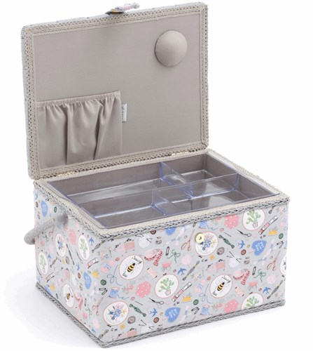 Sewing Basket Large Homemade-3