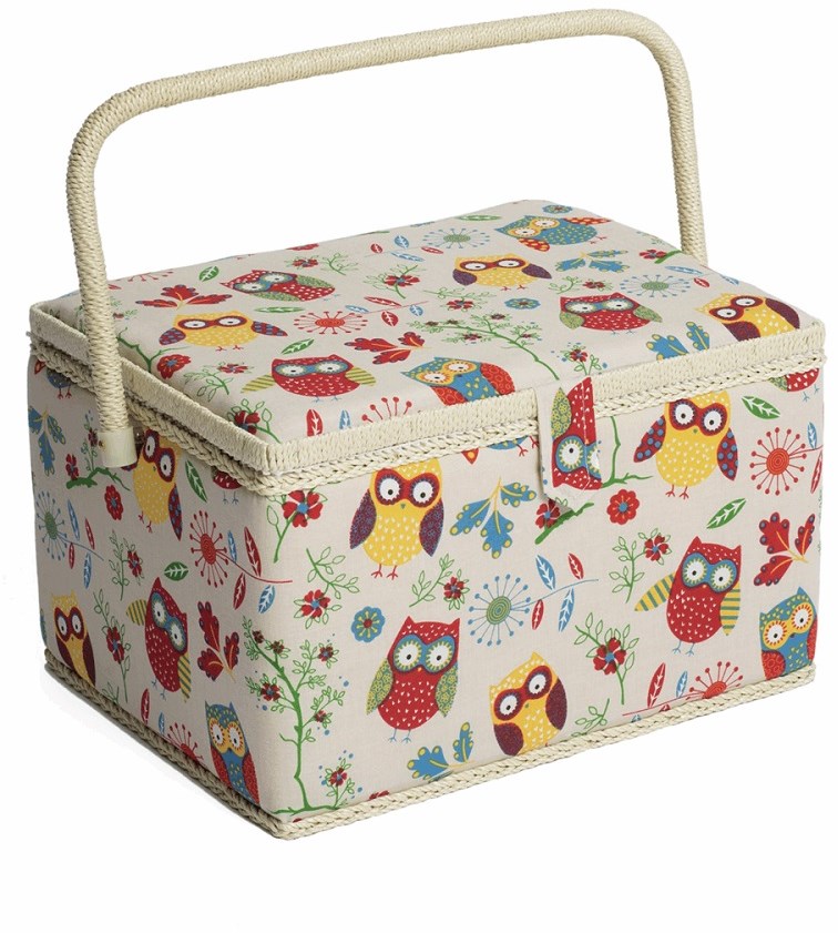 Sewing Box Large Owl