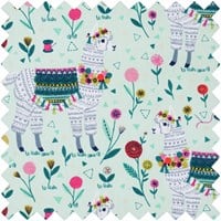 Sewing Basket Large Lama-2